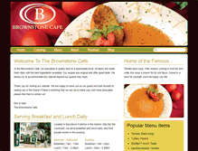 Tablet Screenshot of brownstonefood.com